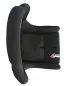 Preview: Atech RSR Rennsportsitz in Schwarz, Ansicht von oben mit ergonomisch geformten Seitenwangen und gesticktem atech-Logo.