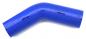 Preview: 45° silicone elbow reducer, blue