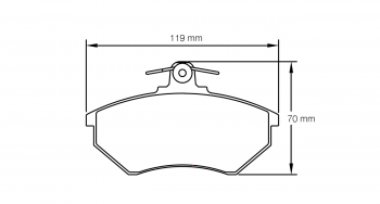 Pagid 1744 RSH29 Brake Pads