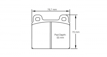 Pagid 4503 Bremsbeläge