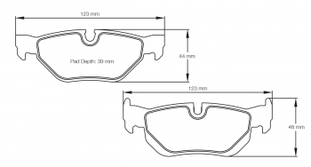 PAGID 8035 Brake Pads