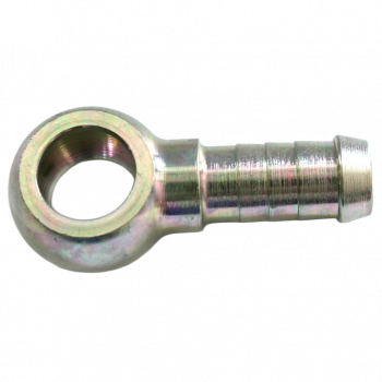 Banjo Hose nipple, Steel, zinc plated