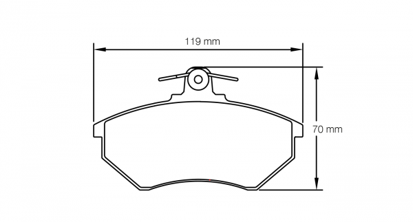Pagid 1744 RSH29 Brake Pads