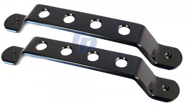 2 pcs. of alloy door handles