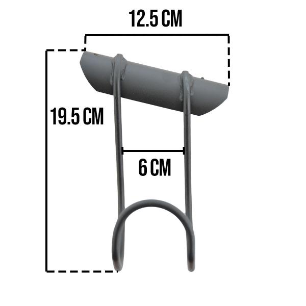 raceparts.cc Helmhalter, Maße