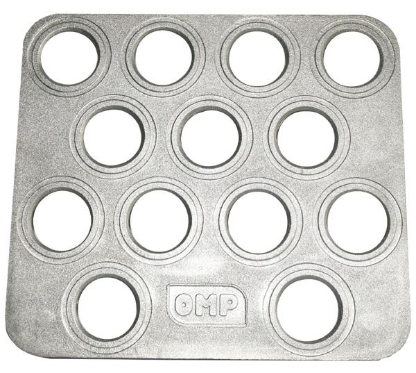 OMP Alloy foot rest, OA0-1866